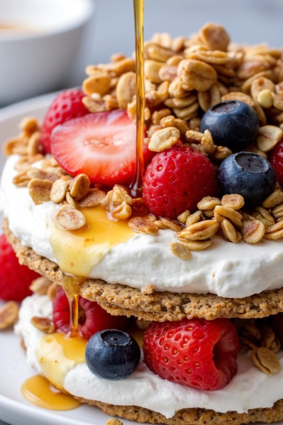 yogurt granola breakfast medley