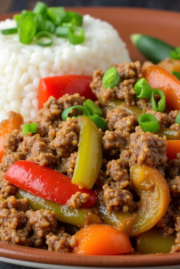 zesty cajun vegetable rice