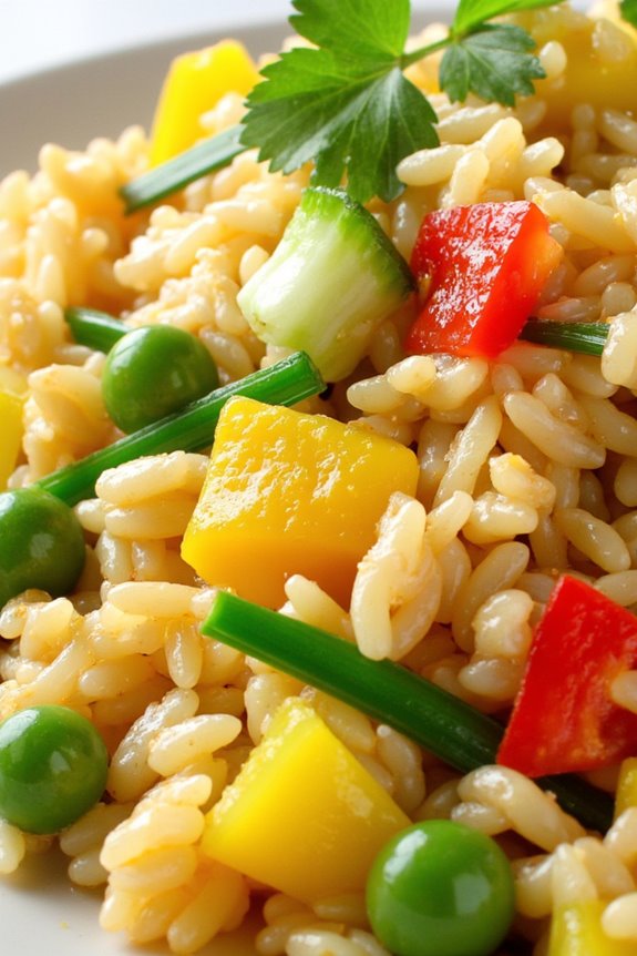 zesty cilantro lime fried rice
