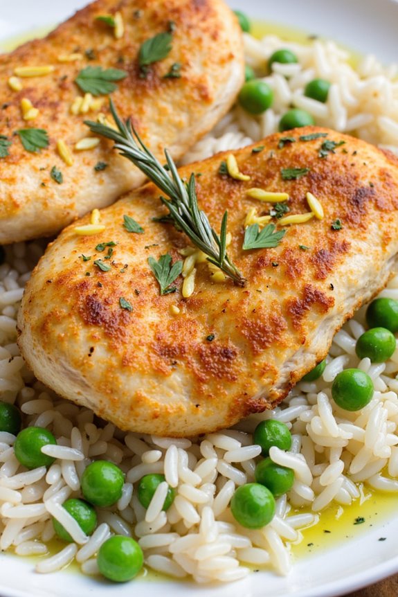 zesty herb chicken rice